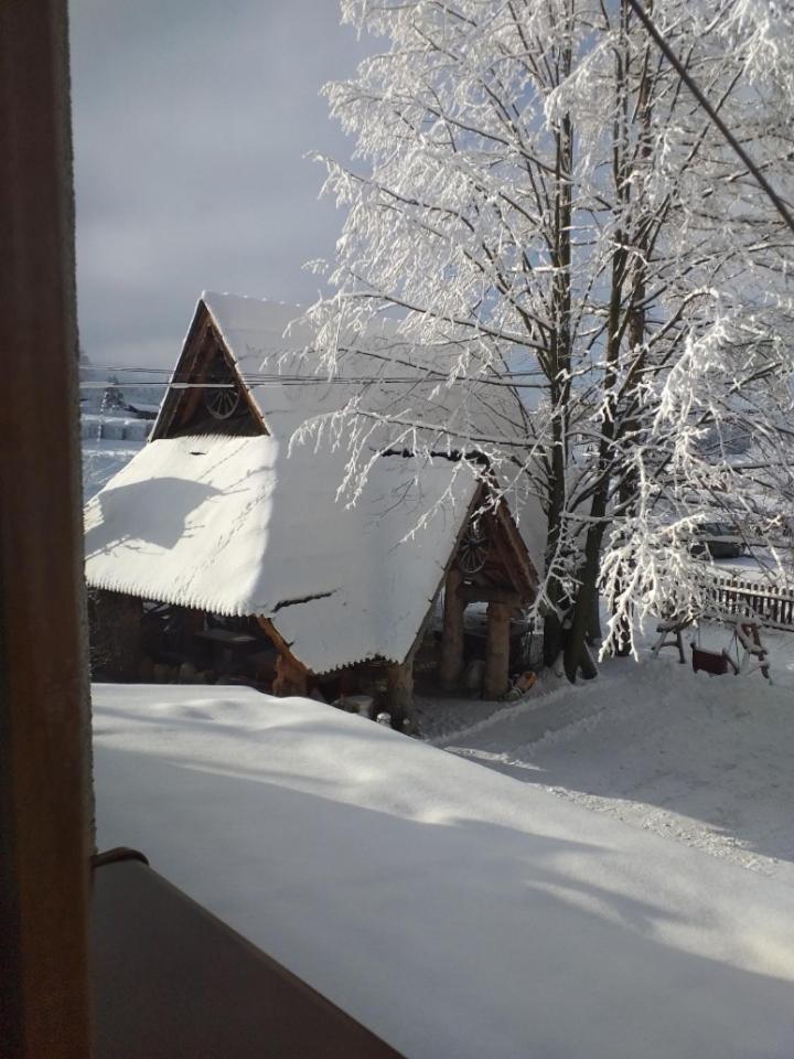 Goralski Domek Z Kominkiem - Highlander Wooden House มูชองค์ชิคแล ภายนอก รูปภาพ